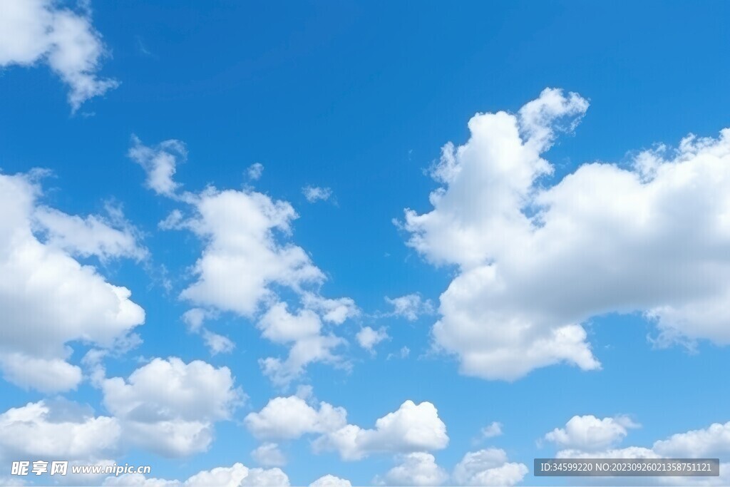 蓝天白云 