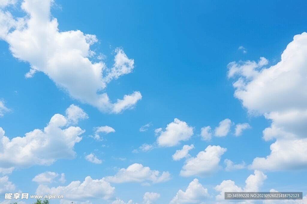 蓝天白云 