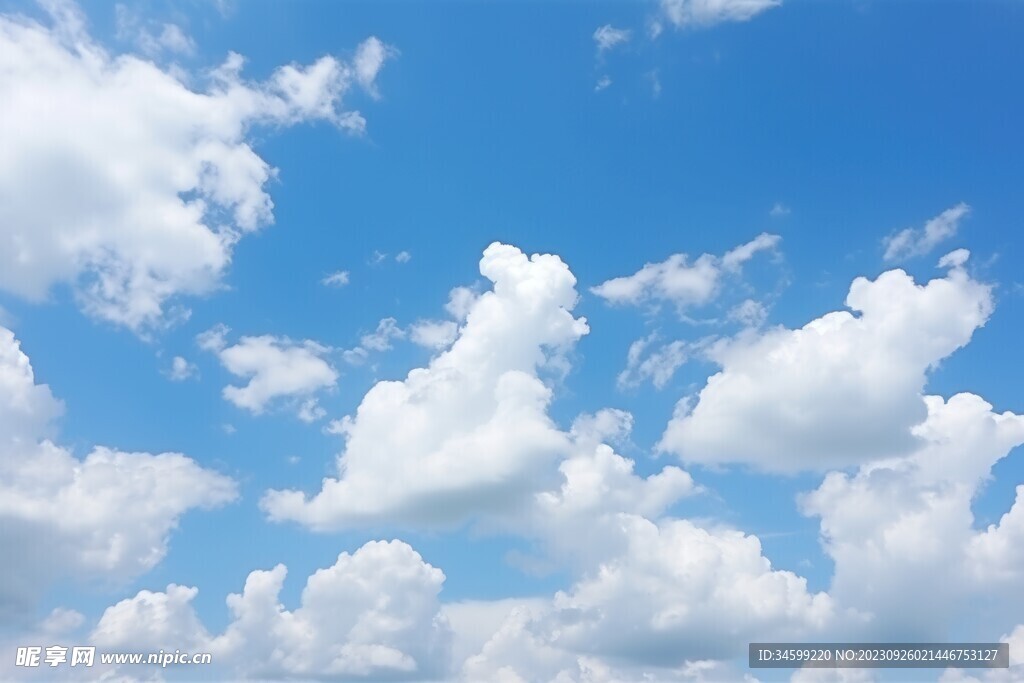 蓝天白云 