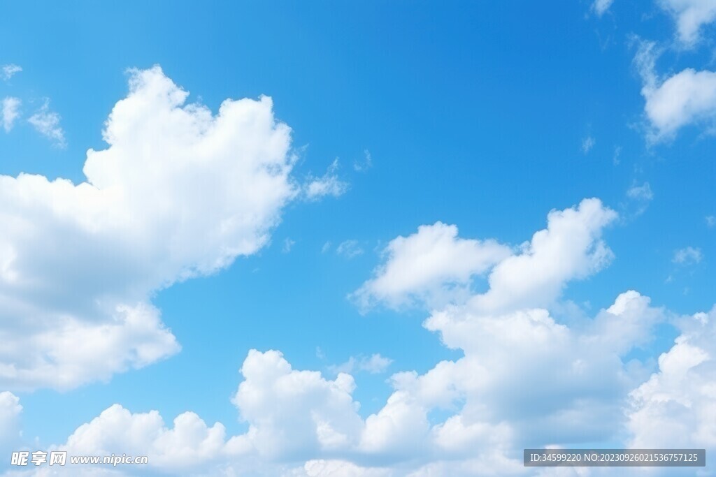 蓝天白云 