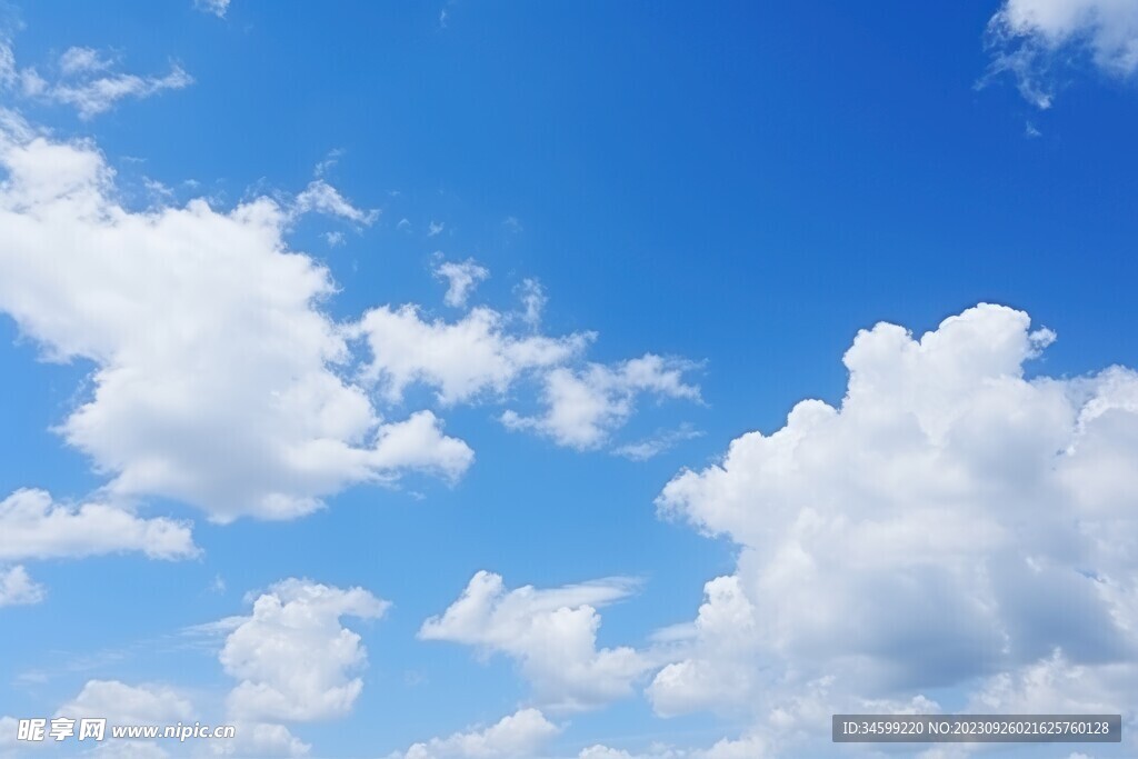 蓝天白云 