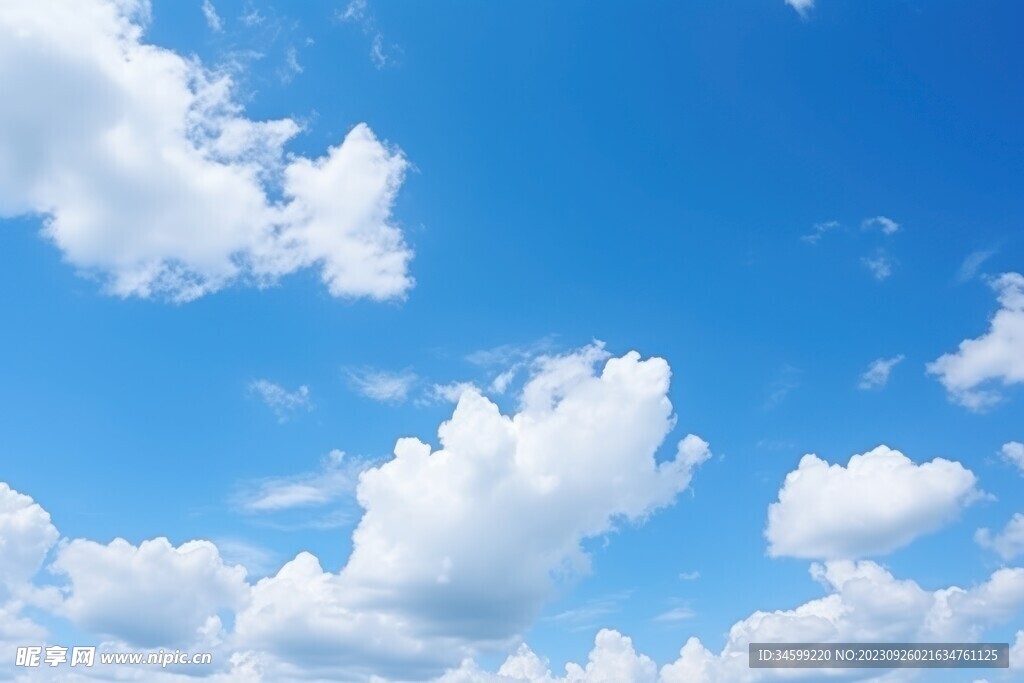 蓝天白云 