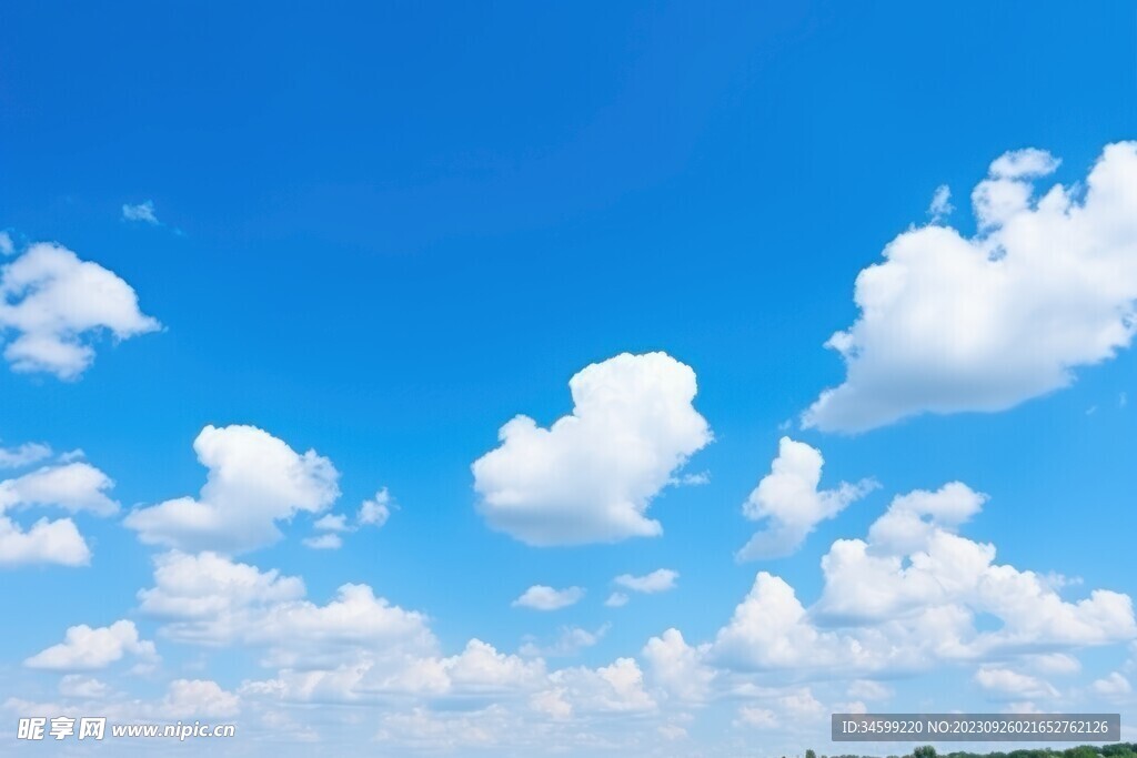 蓝天白云 
