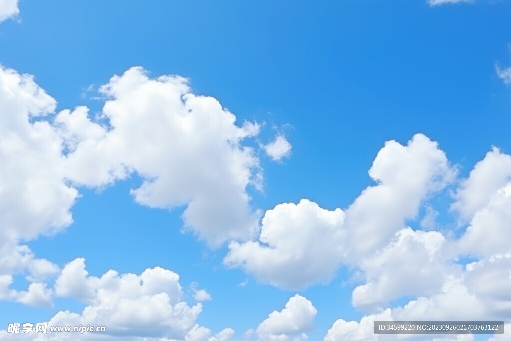 蓝天白云 