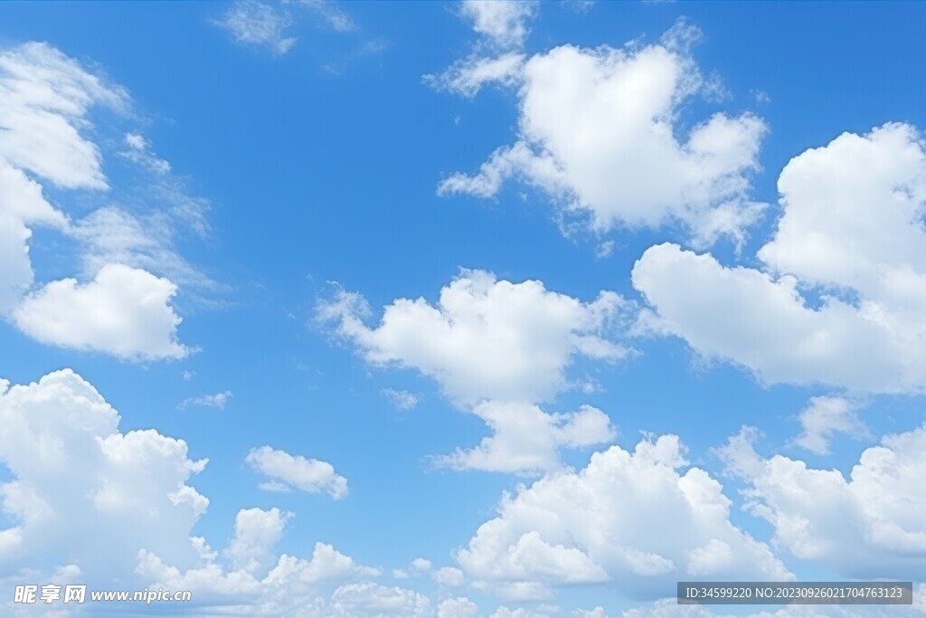 蓝天白云 