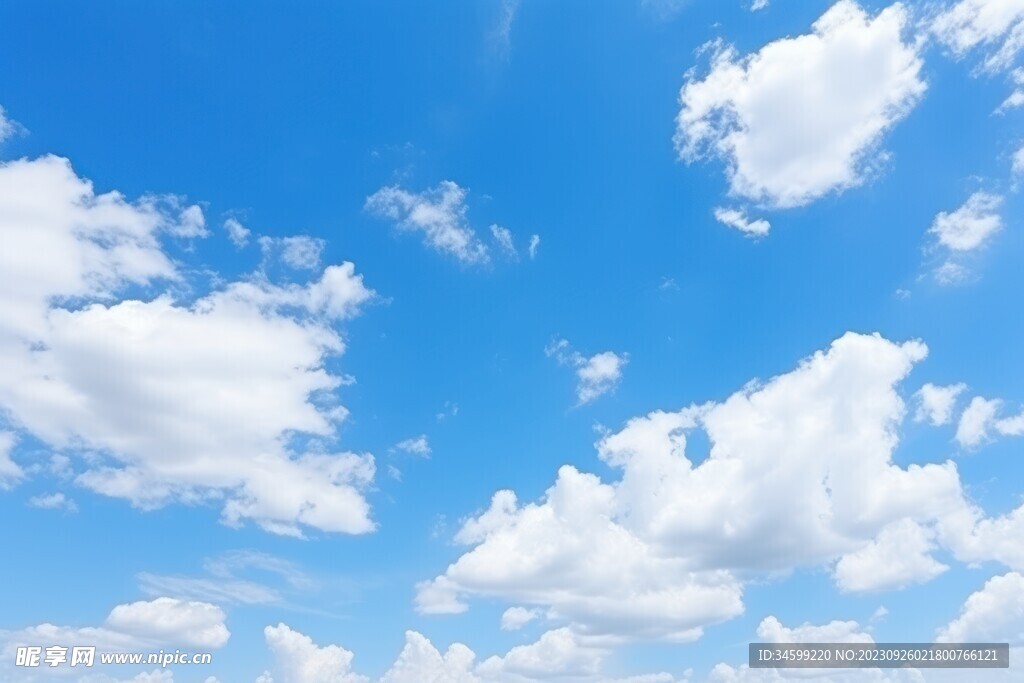 蓝天白云 