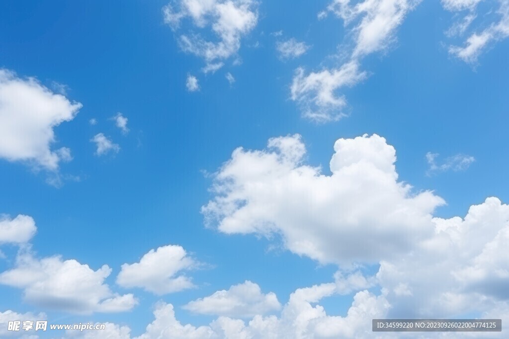 蓝天白云 