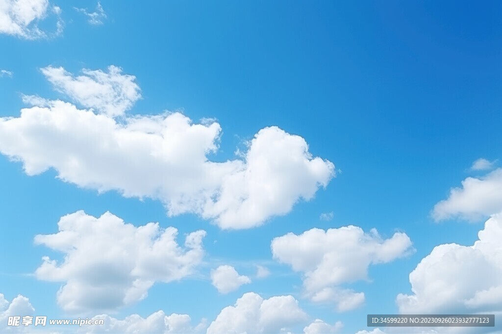 蓝天白云 