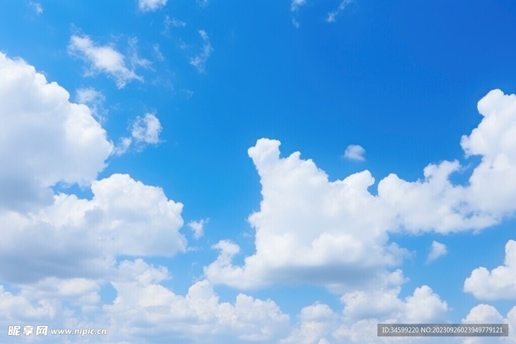 蓝天白云 