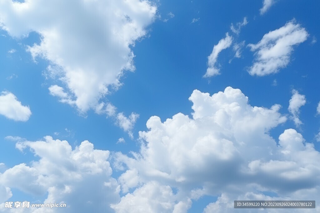 蓝天白云 