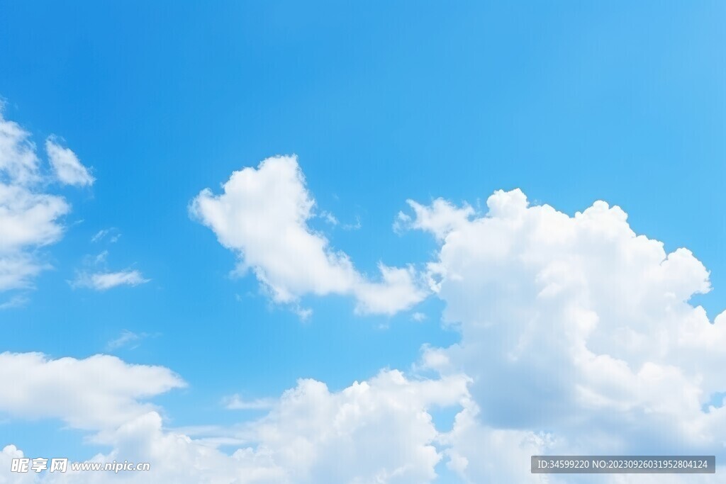 蓝天白云 