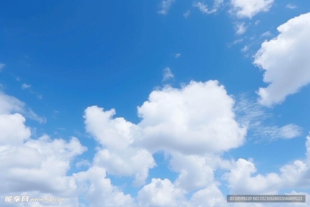 蓝天白云 