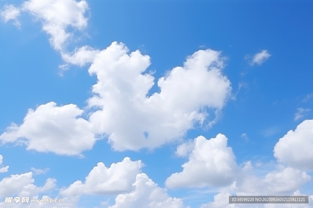 蓝天白云 