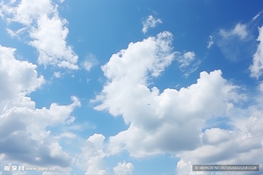蓝天白云 