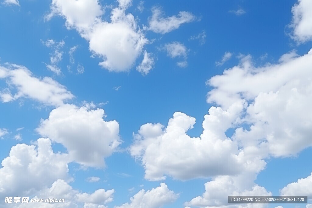 蓝天白云 