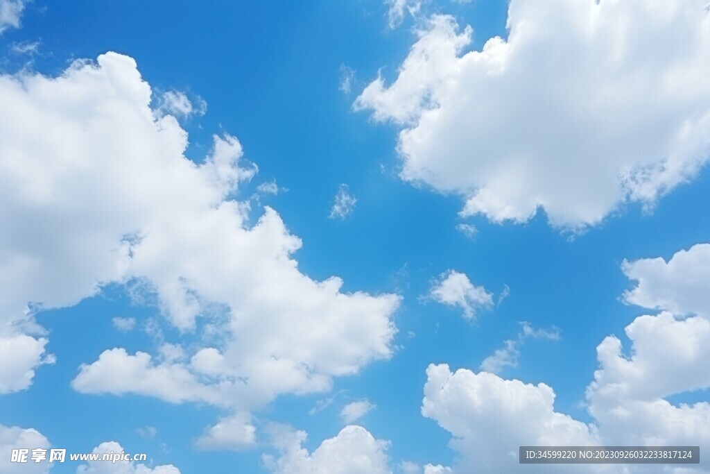 蓝天白云 