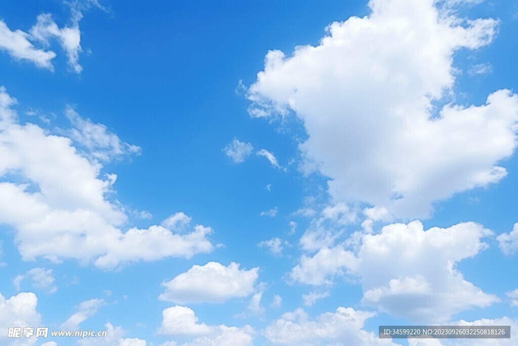 蓝天白云 