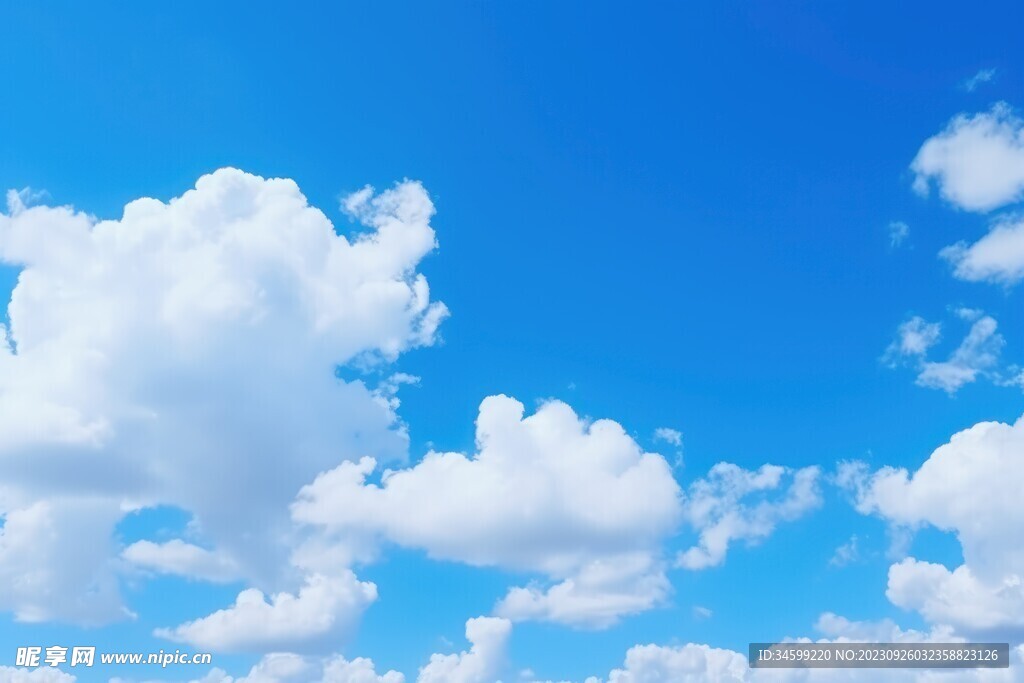 蓝天白云 