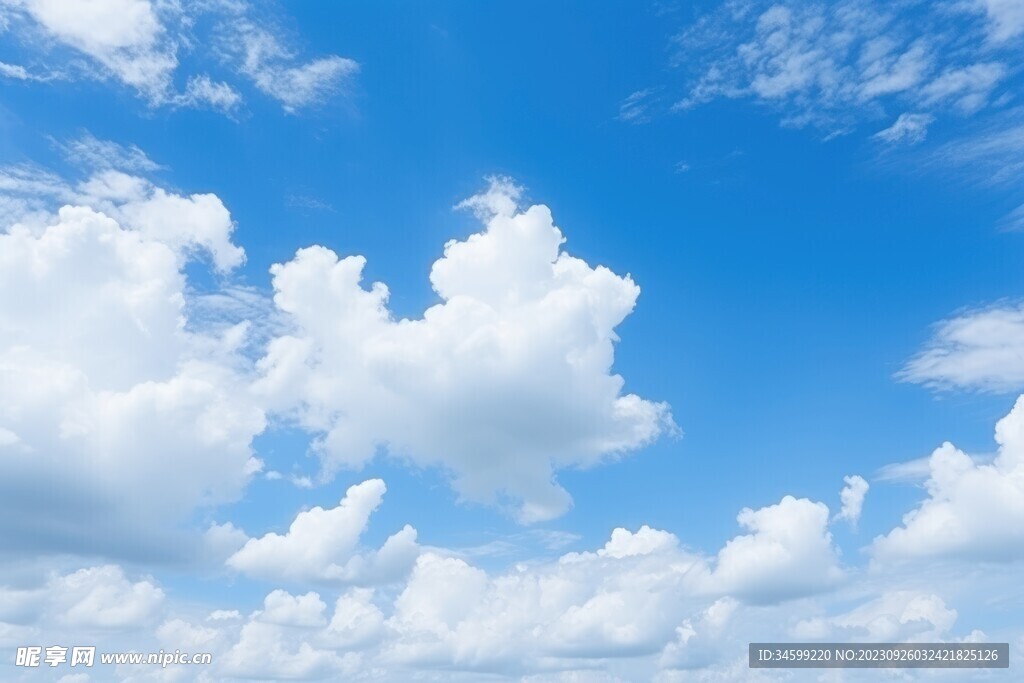 蓝天白云 