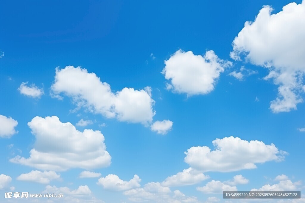 蓝天白云 