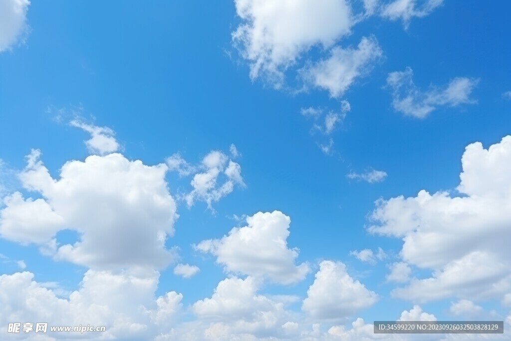 蓝天白云 