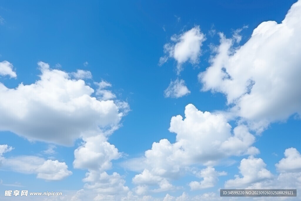 蓝天白云 