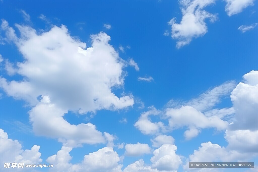 蓝天白云 