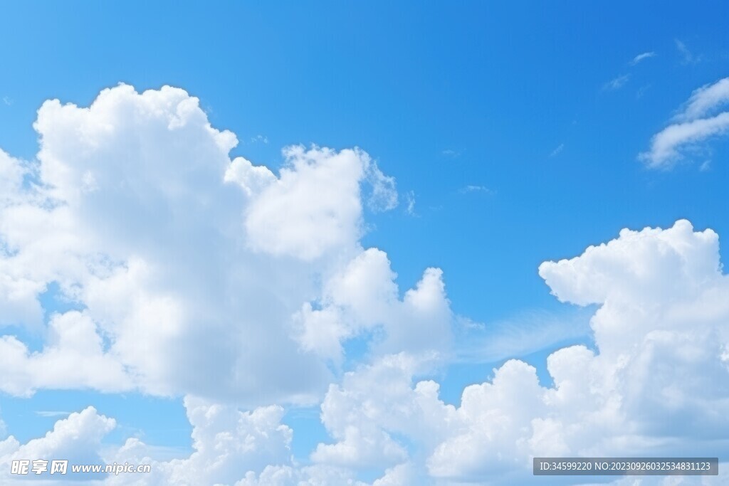 蓝天白云 