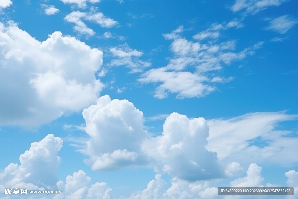 蓝天白云 