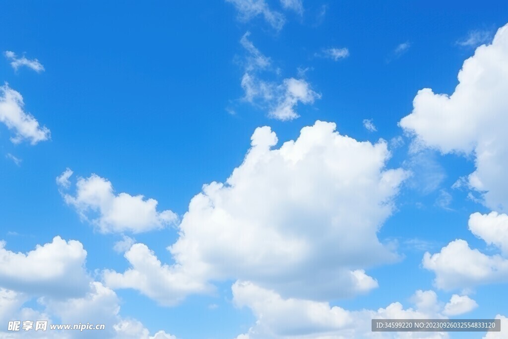 蓝天白云 