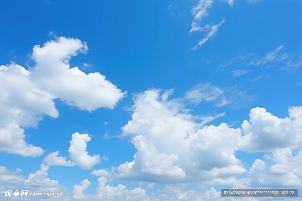 蓝天白云 