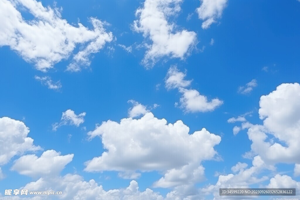 蓝天白云 