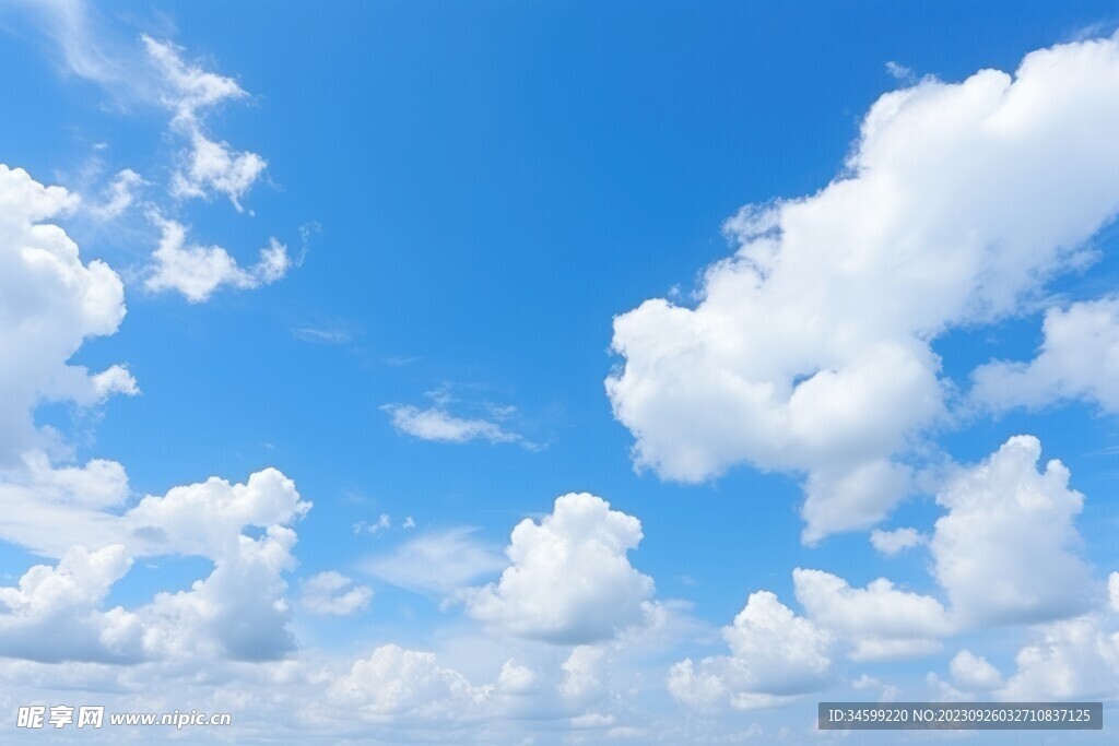 蓝天白云 