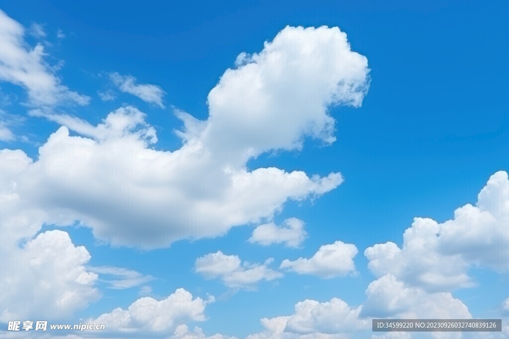 蓝天白云 