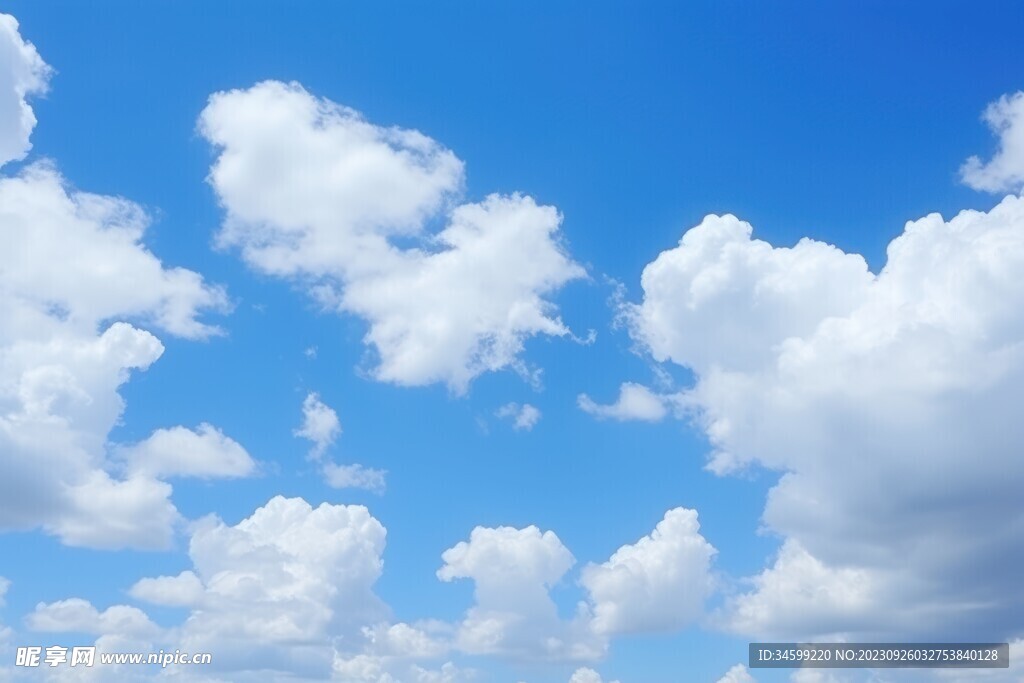 蓝天白云 