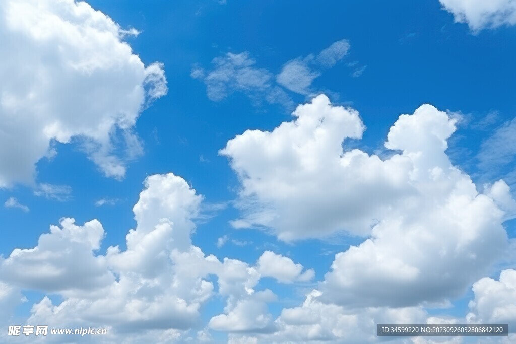 蓝天白云 