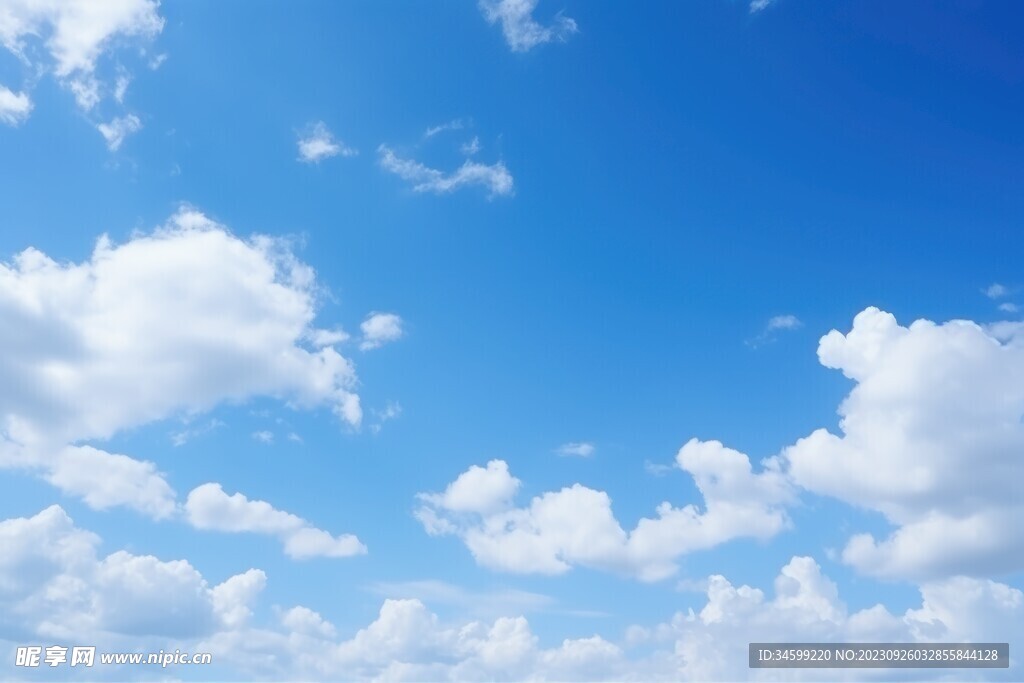 蓝天白云 