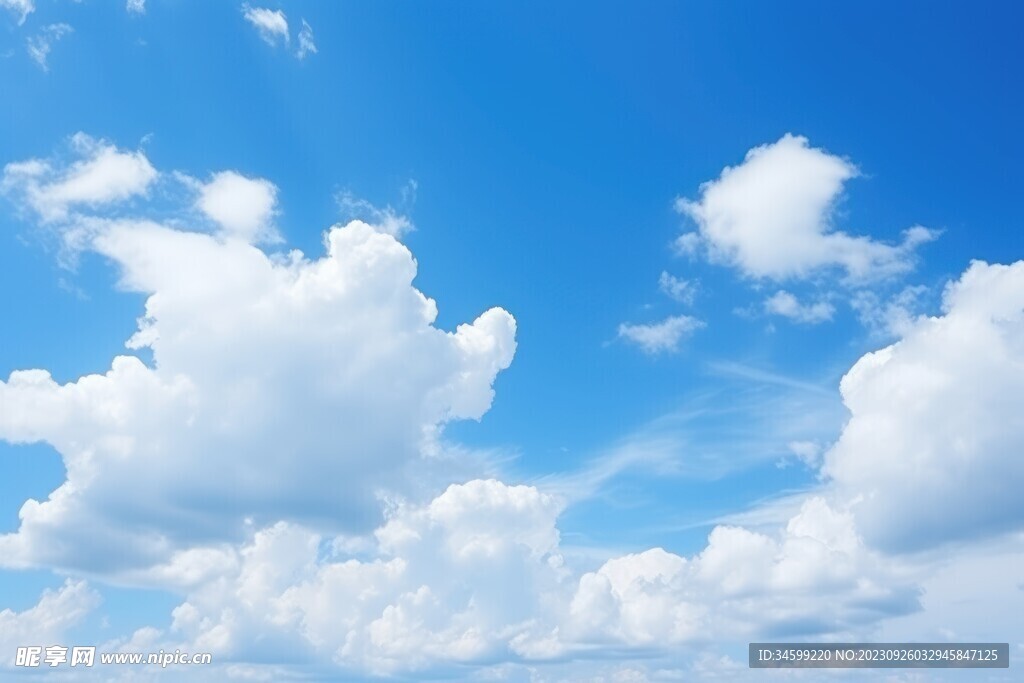 蓝天白云 