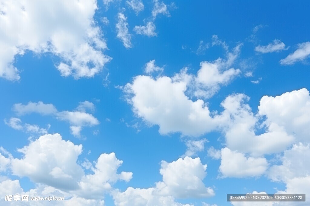 蓝天白云 