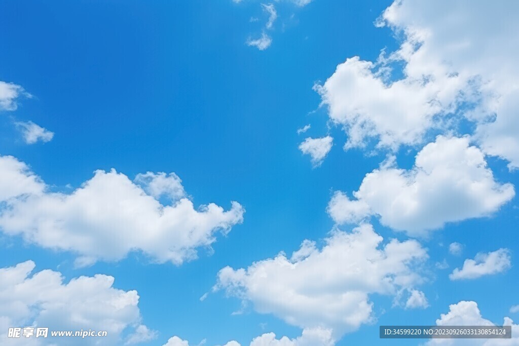 蓝天白云 
