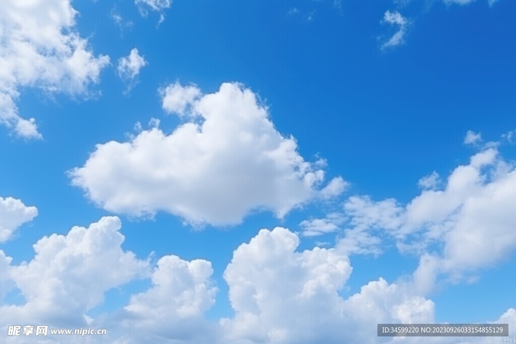 蓝天白云 