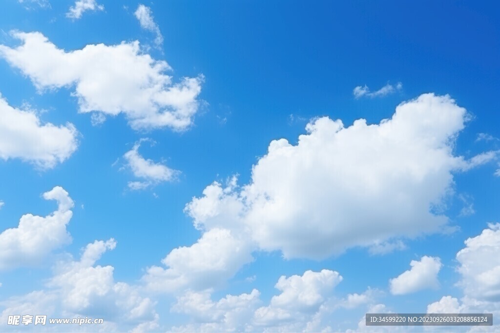 蓝天白云 