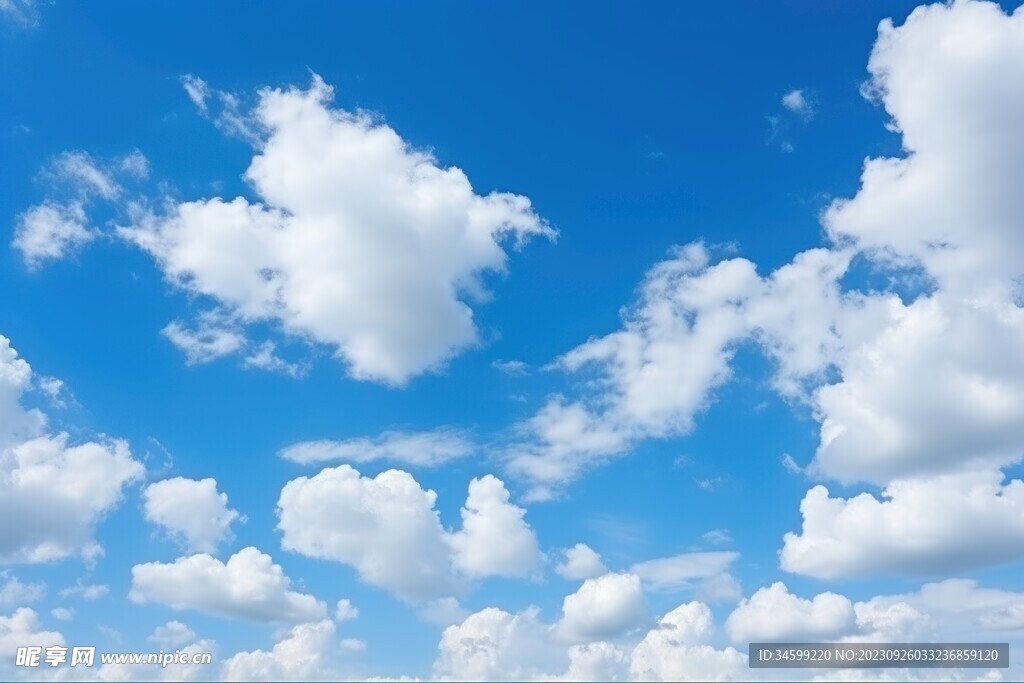蓝天白云 