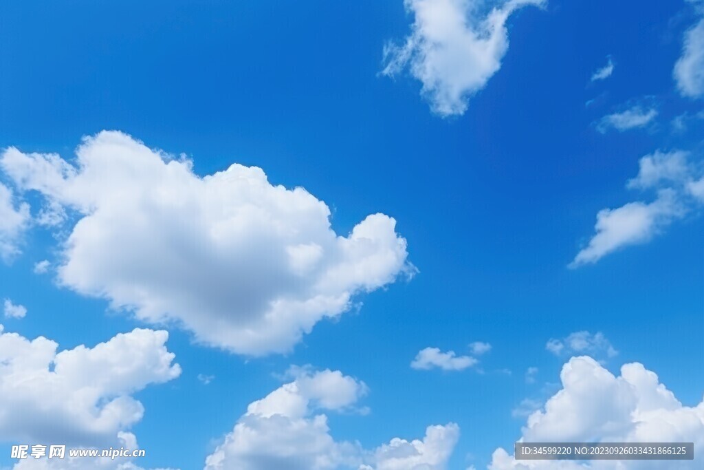 蓝天白云 