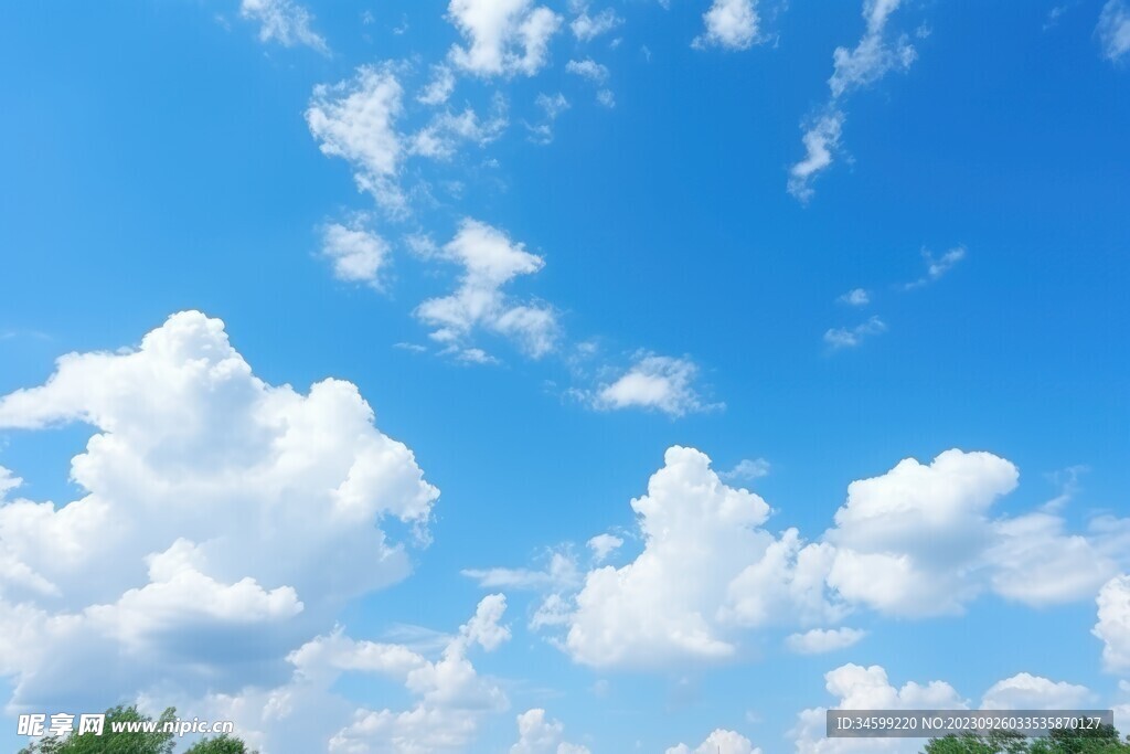 蓝天白云 