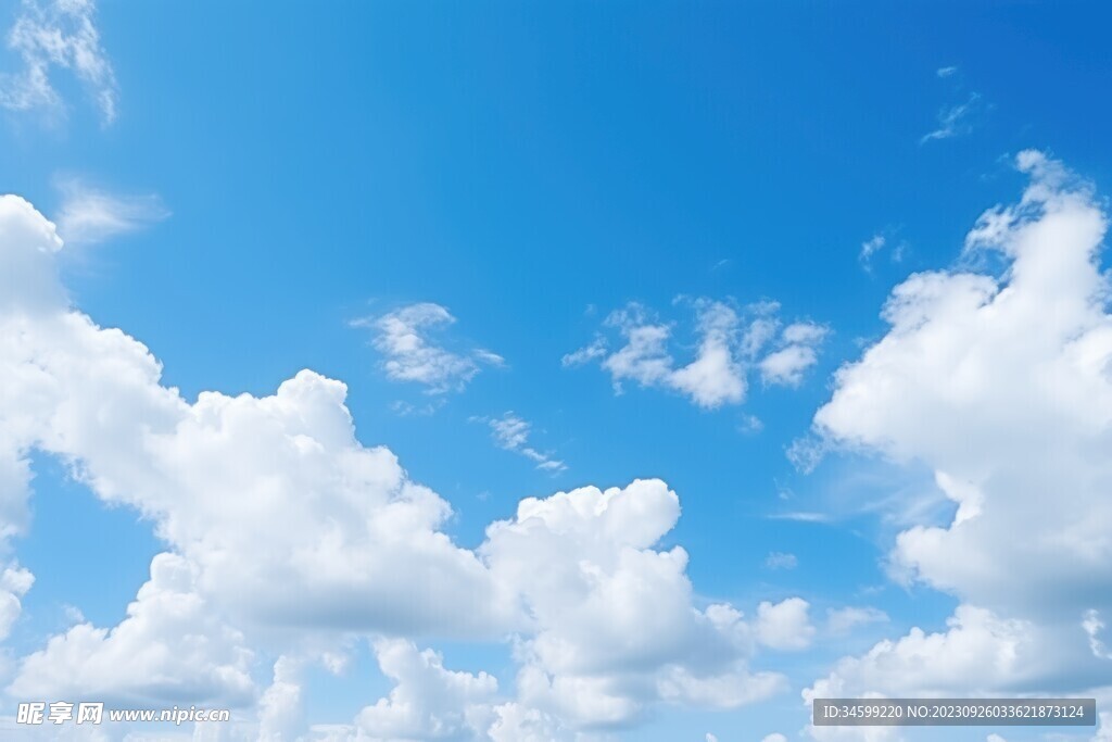 蓝天白云 