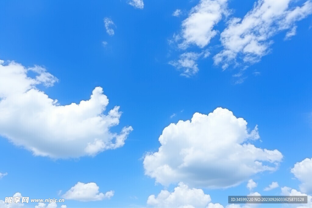 蓝天白云 