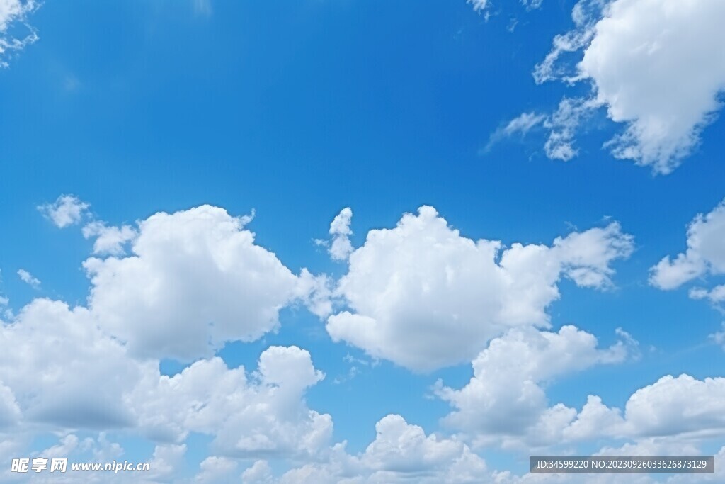 蓝天白云 