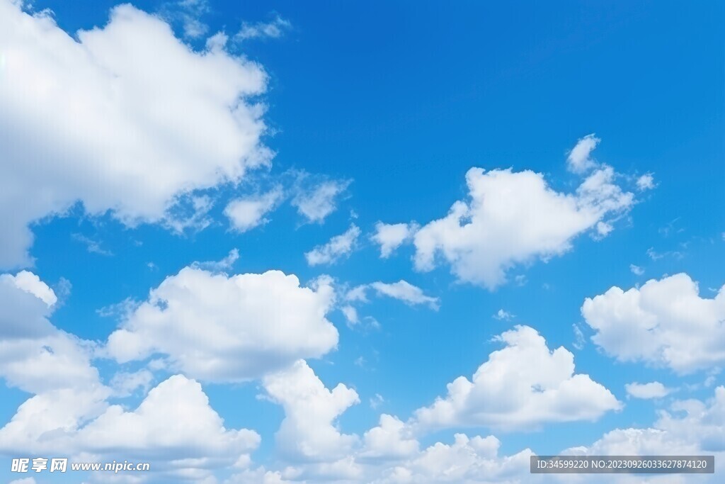 蓝天白云 