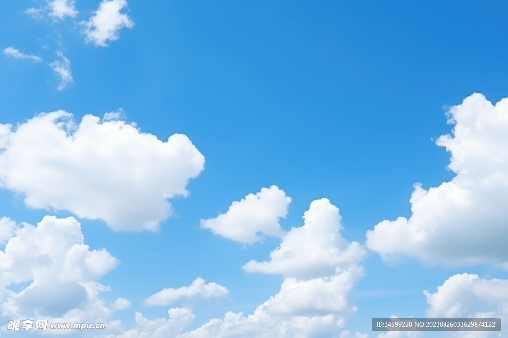 蓝天白云 